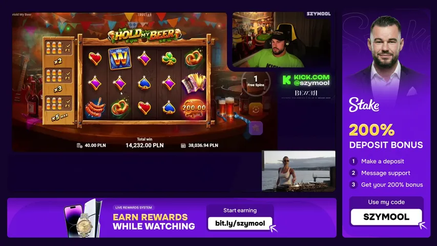 szymool24na7 playing Slots & Casino - Live Casino Stream