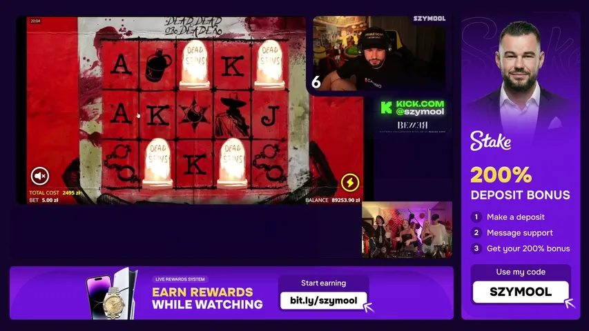 szymool24na7 playing Slots & Casino - Live Casino Stream