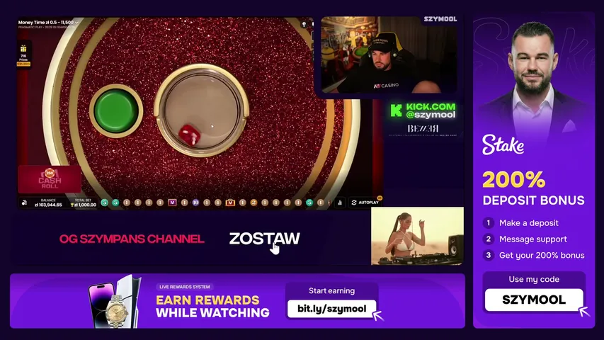 szymool24na7 playing Slots & Casino - Live Casino Stream