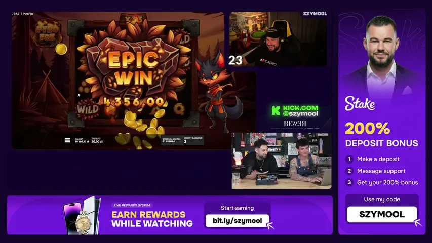 szymool24na7 playing Slots & Casino - Live Casino Stream