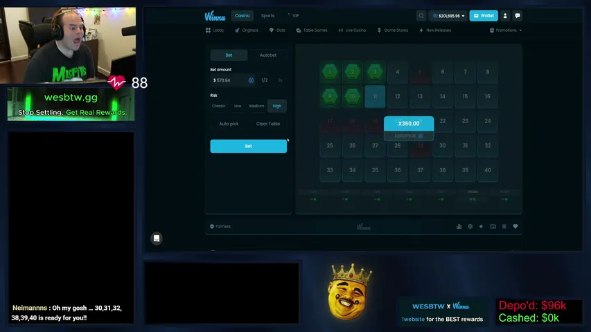 wesbtw playing Slots & Casino - Live Casino Stream