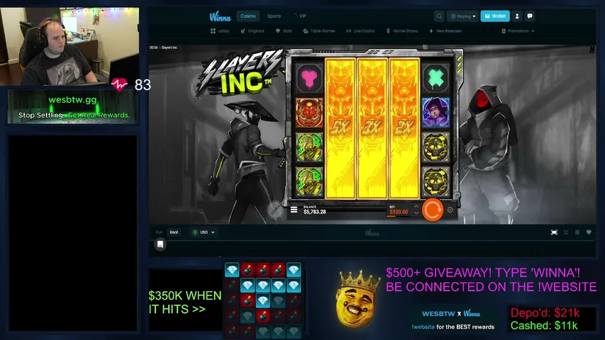 wesbtw playing Slots & Casino - Live Casino Stream