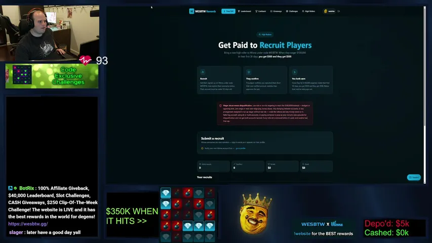 wesbtw playing Slots & Casino - Live Casino Stream
