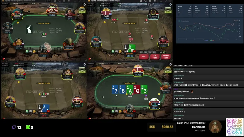 shansure playing Poker - Live Casino Stream