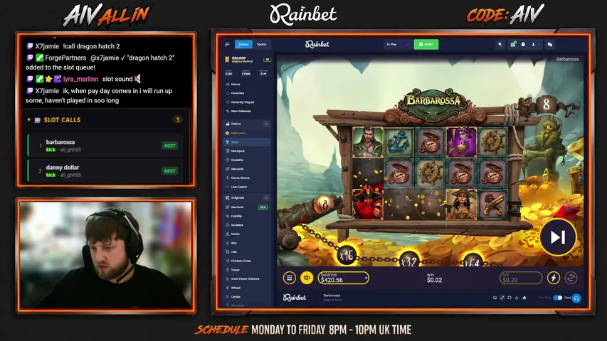 AivAllin playing Slots & Casino - Live Casino Stream