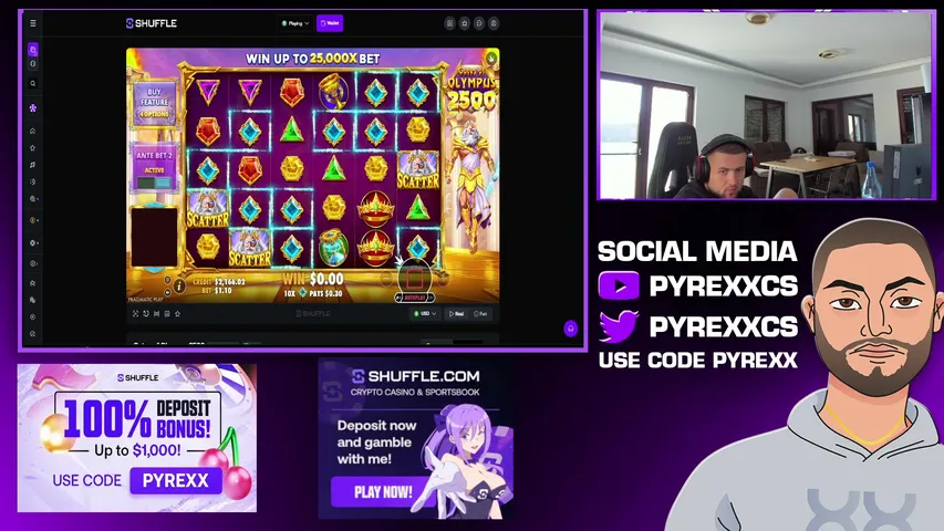 PYREXXGamble playing Slots & Casino - Live Casino Stream