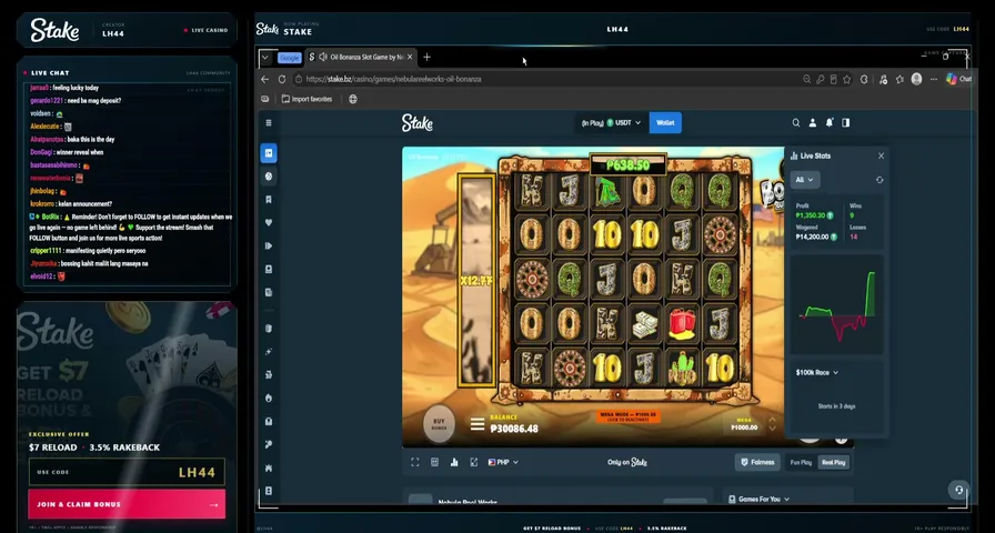bonohamilton playing Slots & Casino - Live Casino Stream