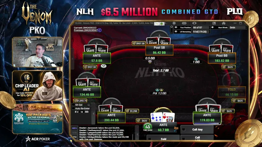 acrpoker playing Poker - Live Casino Stream
