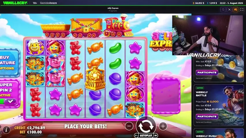 camronkevan playing Slots & Casino - Live Casino Stream