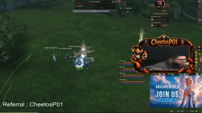 cheetosp01 Lineage 2 stream image