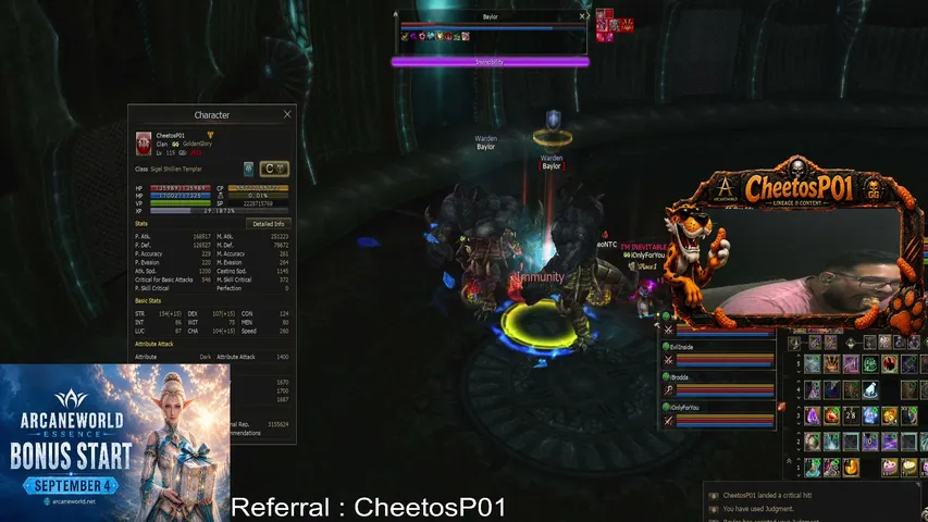 cheetosp01 Lineage 2 stream image