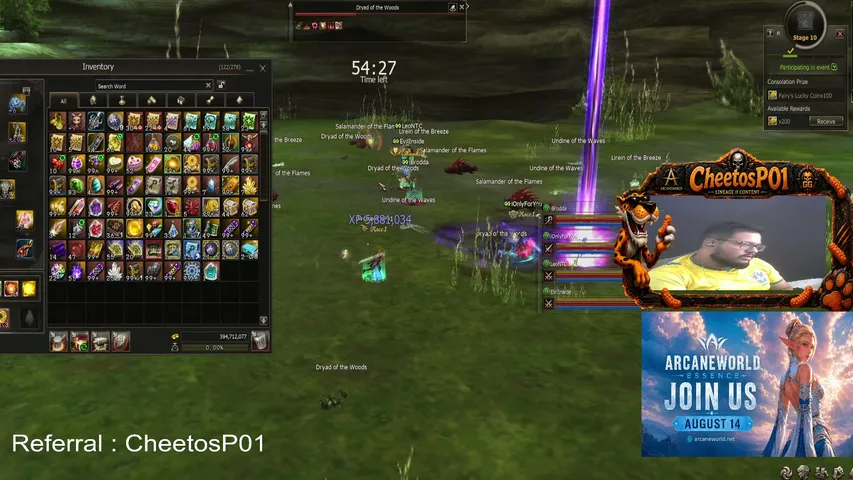 cheetosp01 Lineage 2 stream image