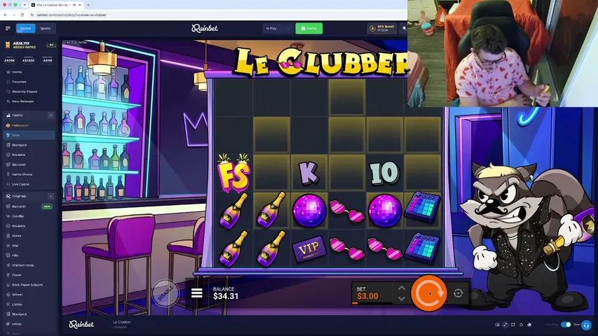 bundysloth playing Slots & Casino - Live Casino Stream