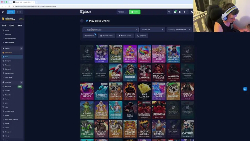 bundysloth playing Slots & Casino - Live Casino Stream