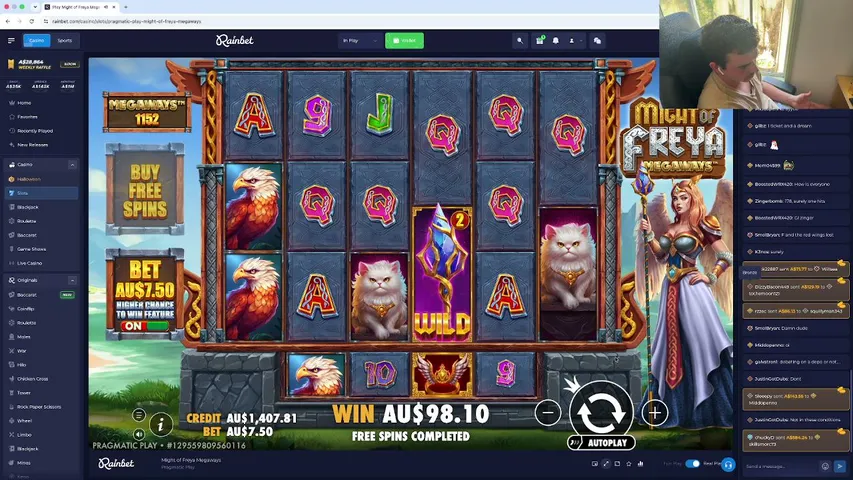 bundysloth playing Slots & Casino - Live Casino Stream