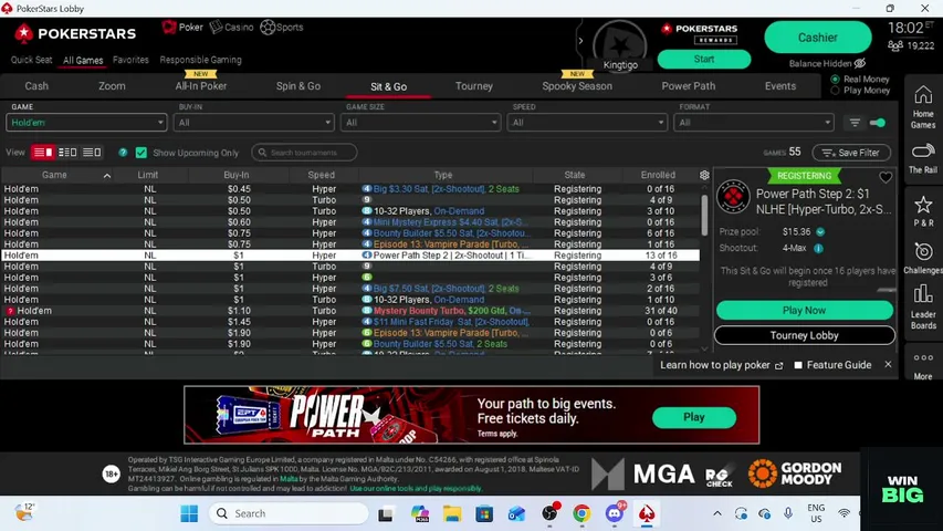 tigotoons playing Poker - Live Casino Stream