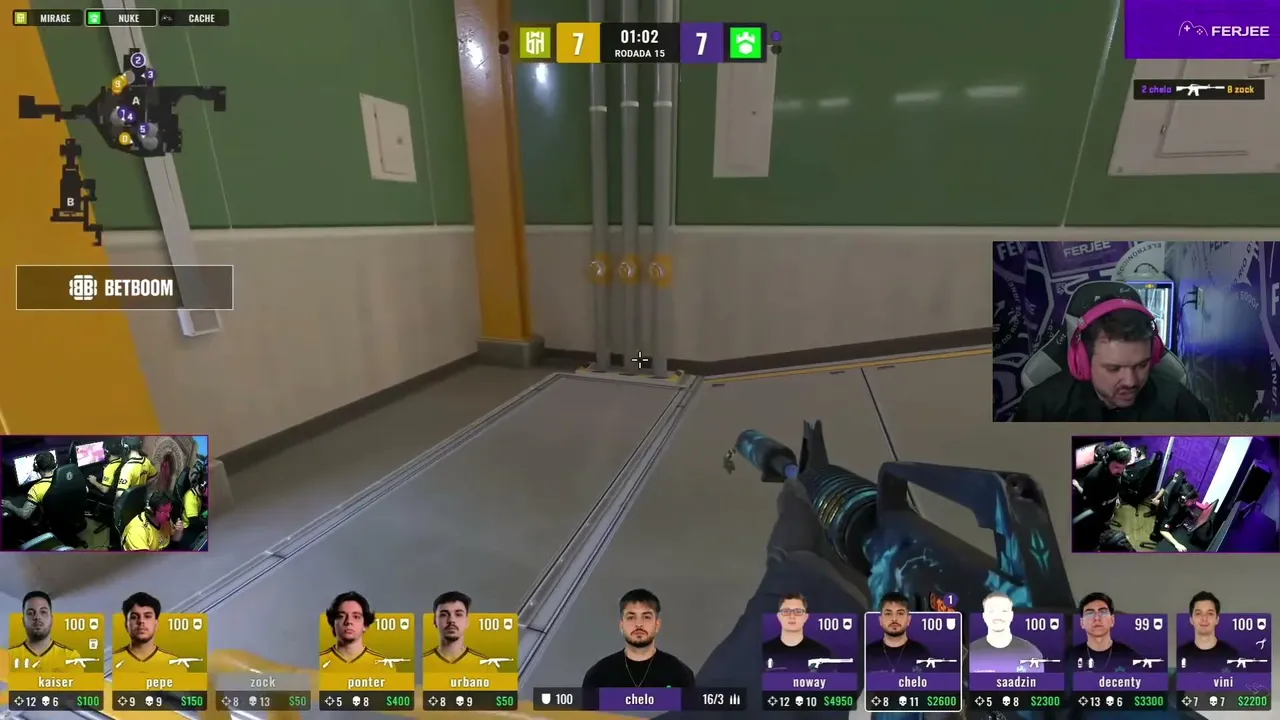 Imperial x Bounty Hunters | FERJEE IN HOUSE SEASON 2 | DIA 4 | QUARTAS DE FINAL - !socio - Siga @Gaules!
