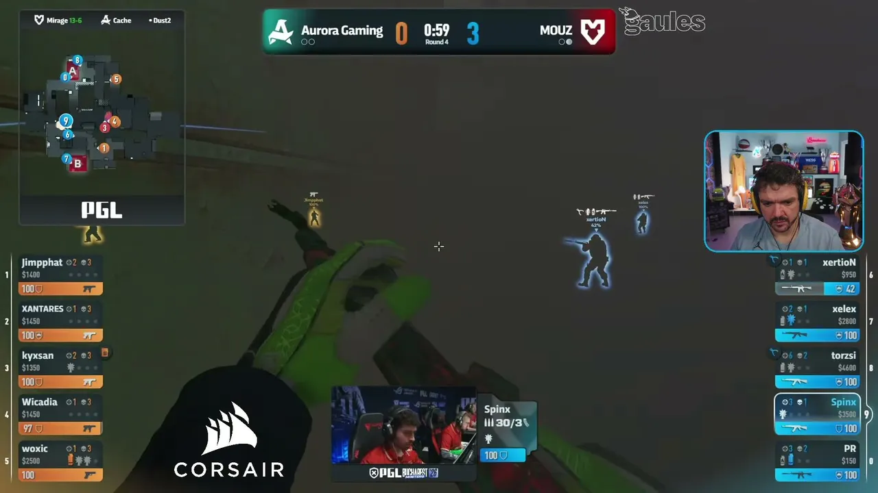 Gaules live stream