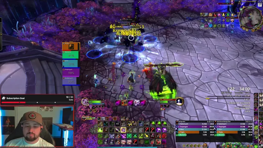 Mythic Raid | Top 10 Lock | M+ Push later!| !mage | !lock | !druid | !priest | [DROPS]