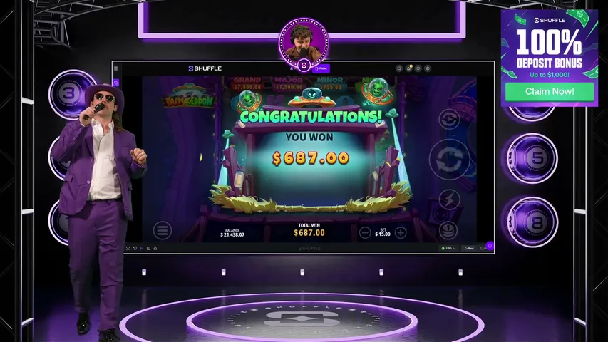 loudshuffle playing Slots & Casino - Live Casino Stream