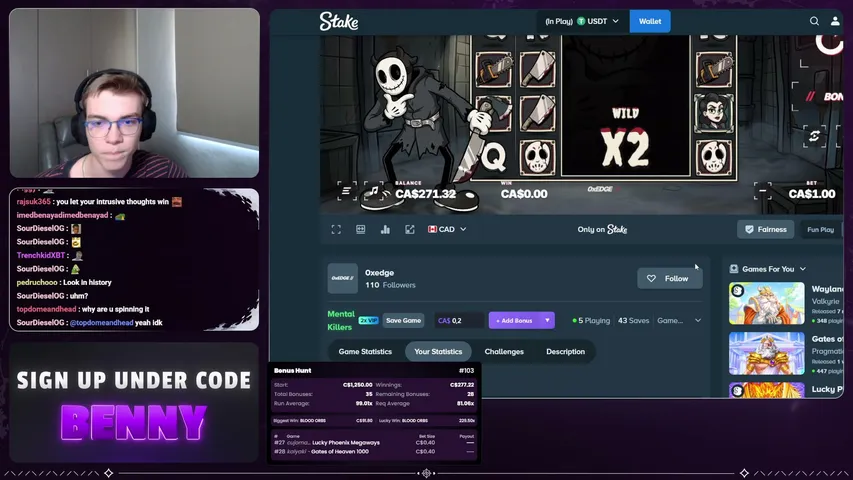 Grphcz playing Slots & Casino - Live Casino Stream