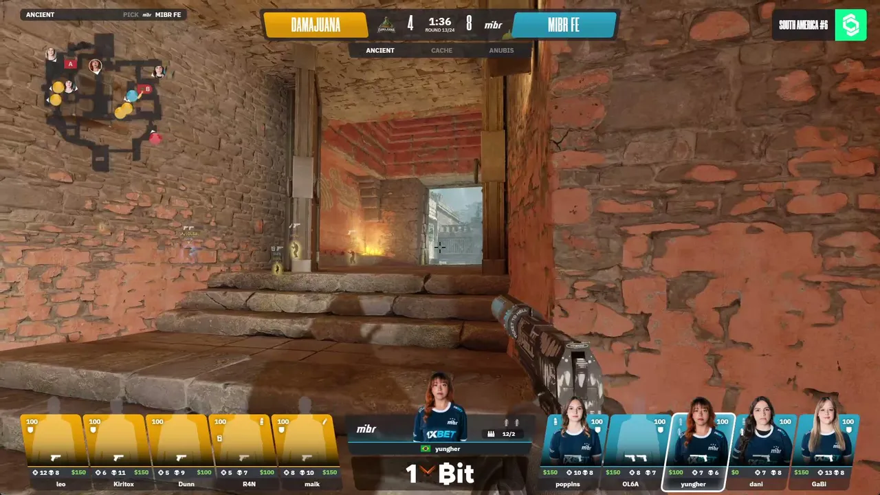 CCT 2026 South America 6 • Group Stage • MIBR fe vs DAMAJUANA • BO3