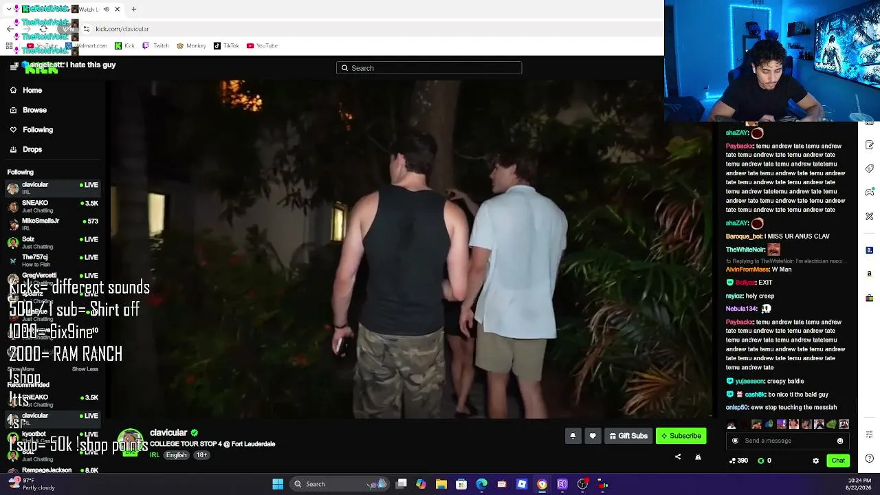 FIGHT NIGHT IRL LATER
(TTS + KICK SOUNDS)
