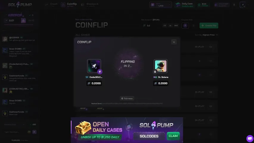 solpump247 playing Slots & Casino - Live Casino Stream