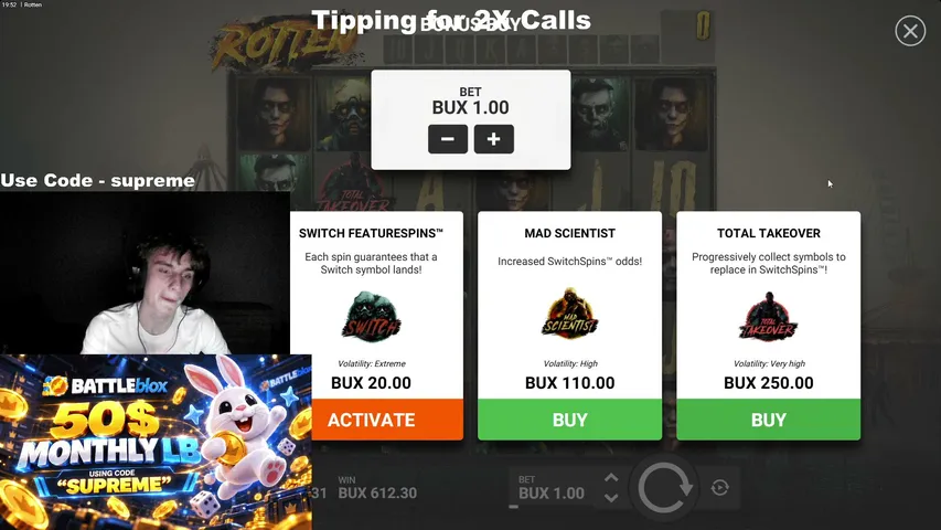 supremeflips playing Slots & Casino - Live Casino Stream