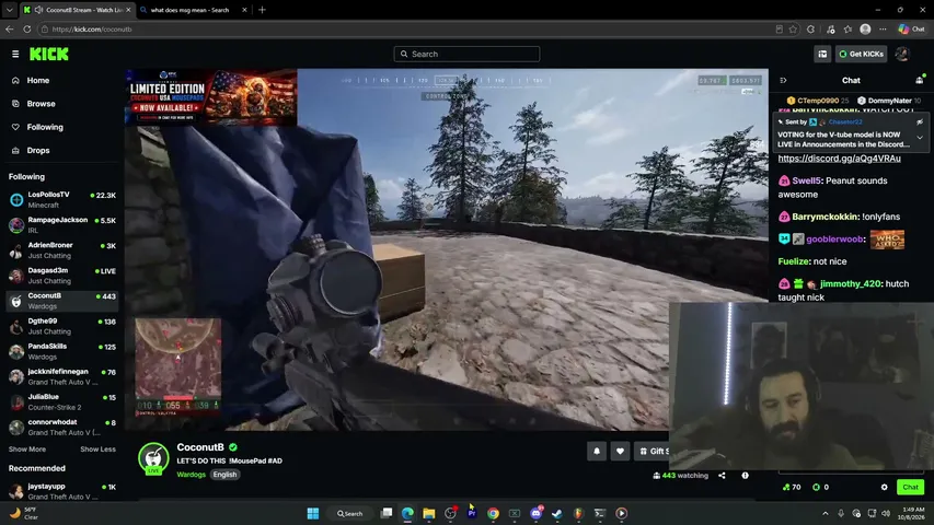 blinksbunky playing Just Chatting - Live Casino Stream