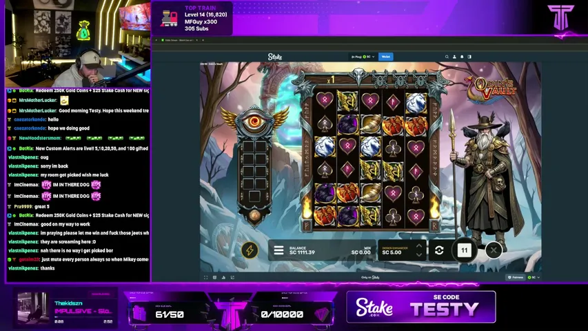 testy playing Slots & Casino - Live Casino Stream