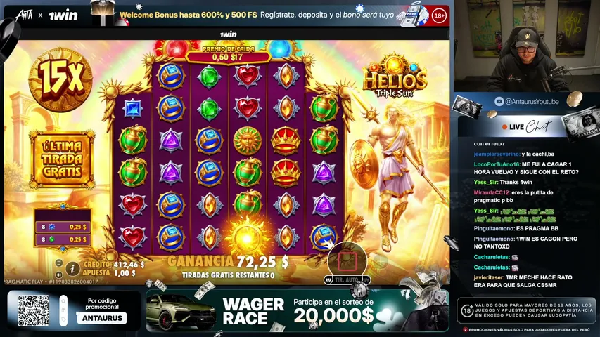 antaurus playing Slots & Casino - Live Casino Stream