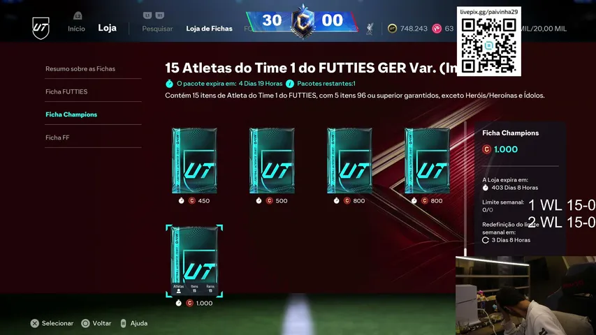 MUNDIAL- FINAIS+ HYPE E WL FUTTIES !PEC !COINS !VELHA  !SITE
