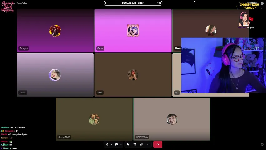 Cansu playing Just Chatting - Live Casino Stream