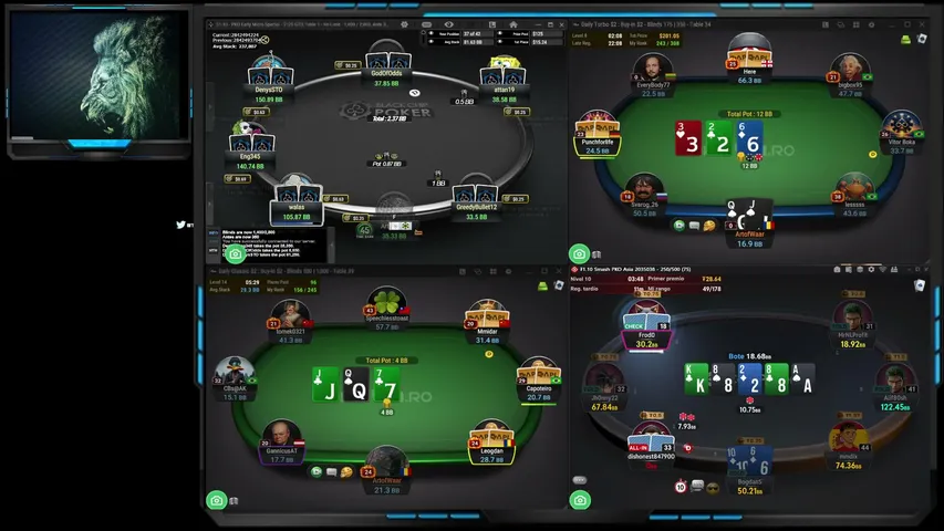 bogdanpoker playing Poker - Live Casino Stream