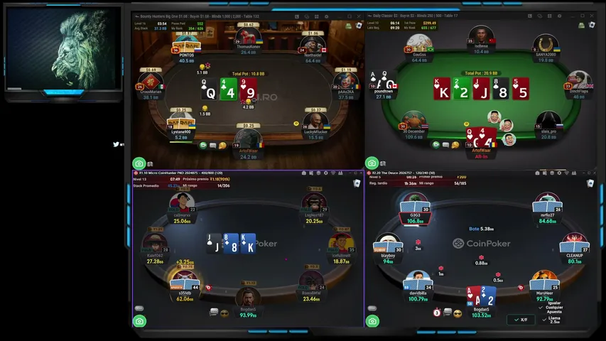bogdanpoker playing Poker - Live Casino Stream