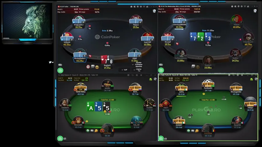 bogdanpoker playing Poker - Live Casino Stream