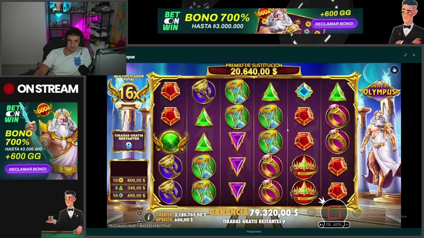 facuargibay playing Slots & Casino - Live Casino Stream
