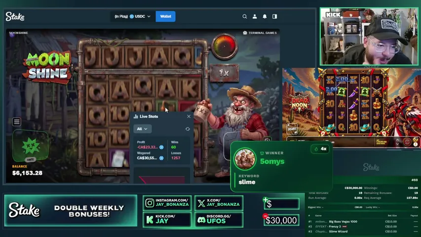 jay playing Slots & Casino - Live Casino Stream