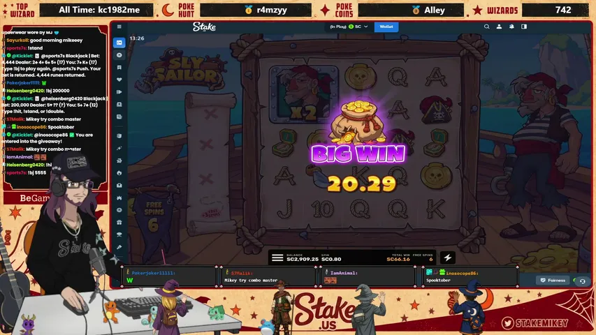 mikey playing Slots & Casino - Live Casino Stream