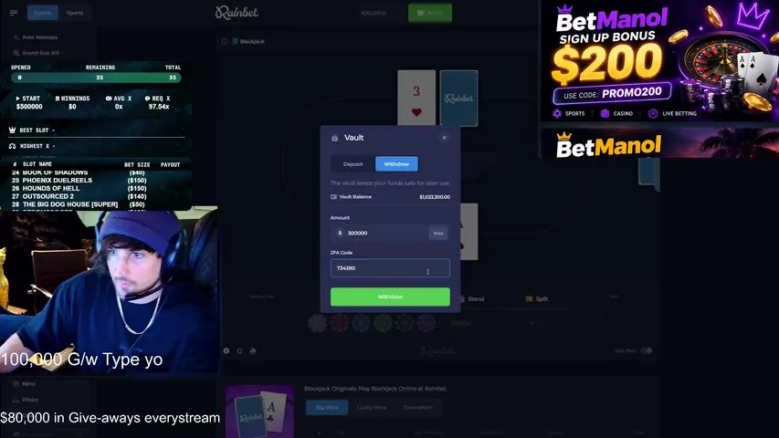 merrysam playing Slots & Casino - Live Casino Stream