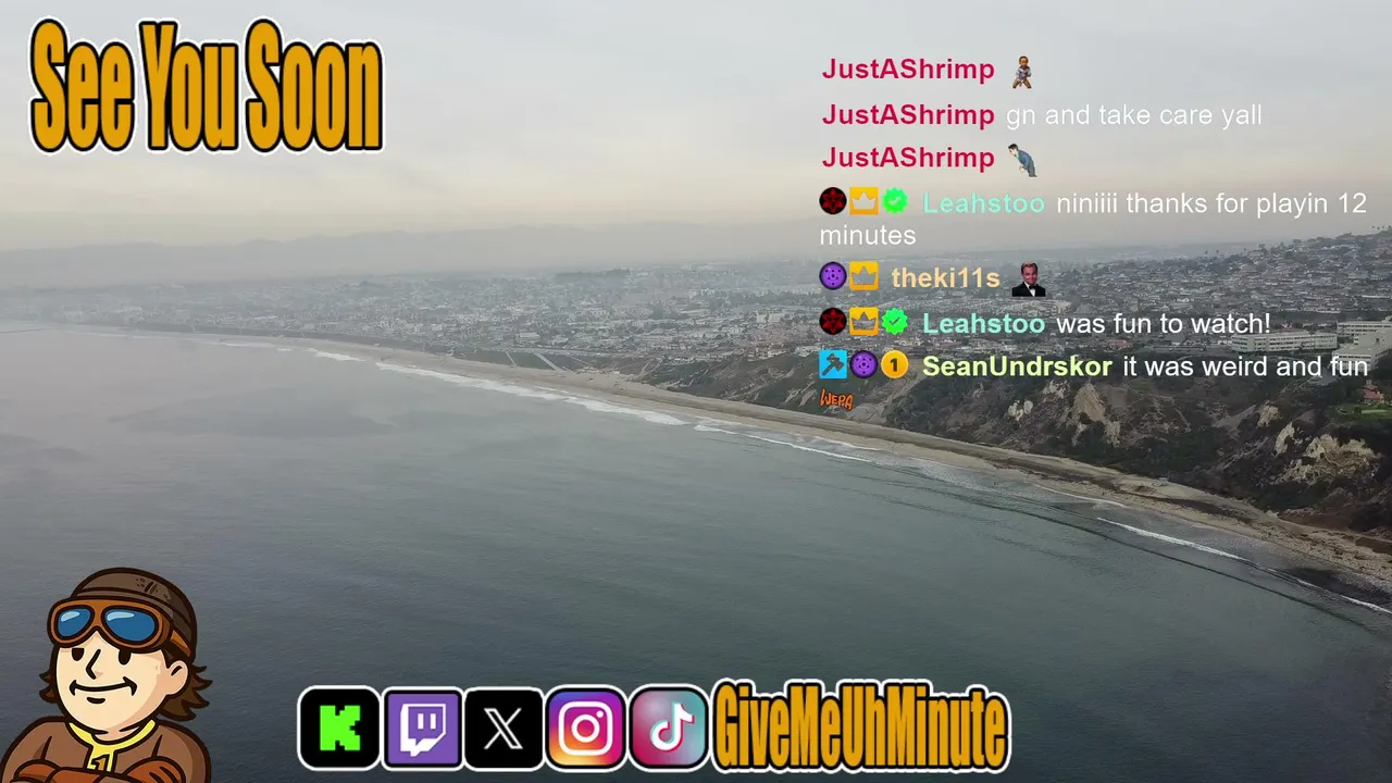 givemeuhminute live