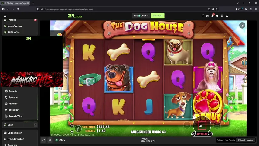 mahorohits playing Slots & Casino - Live Casino Stream