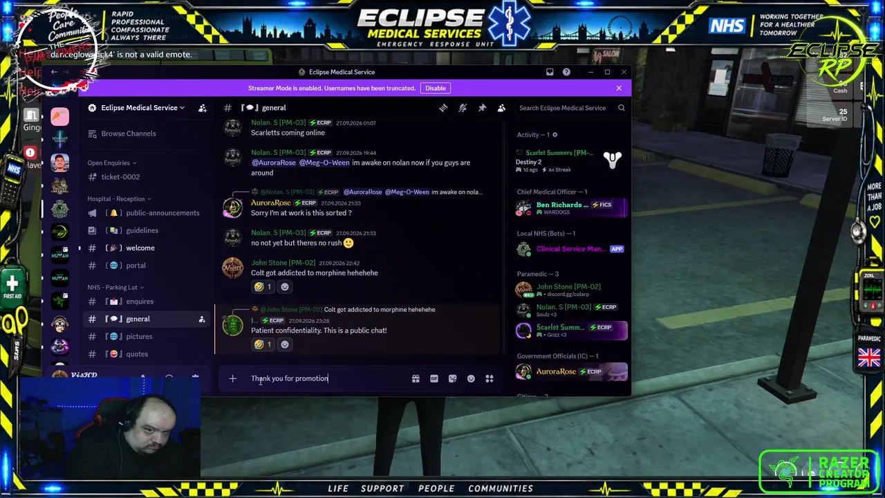 VisHD live stream