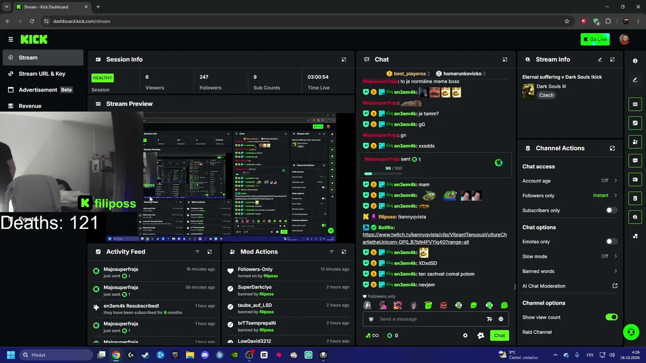 filiposs live stream