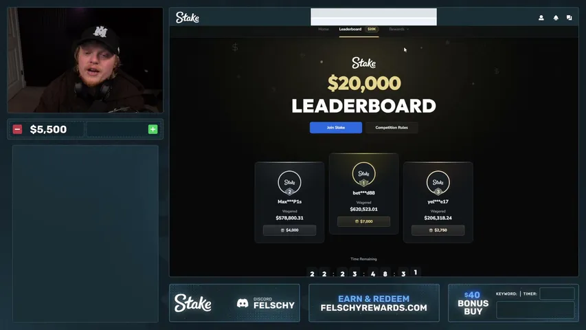 Felschy playing Slots & Casino - Live Casino Stream