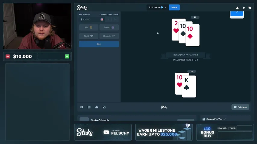 felschy playing Slots & Casino - Live Casino Stream