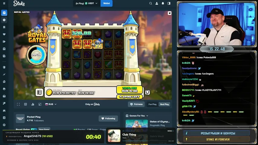 Gena88 playing Slots & Casino - Live Casino Stream