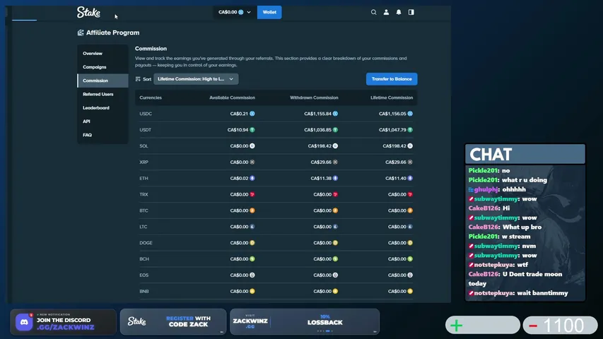 ZackWinz playing Slots & Casino - Live Casino Stream
