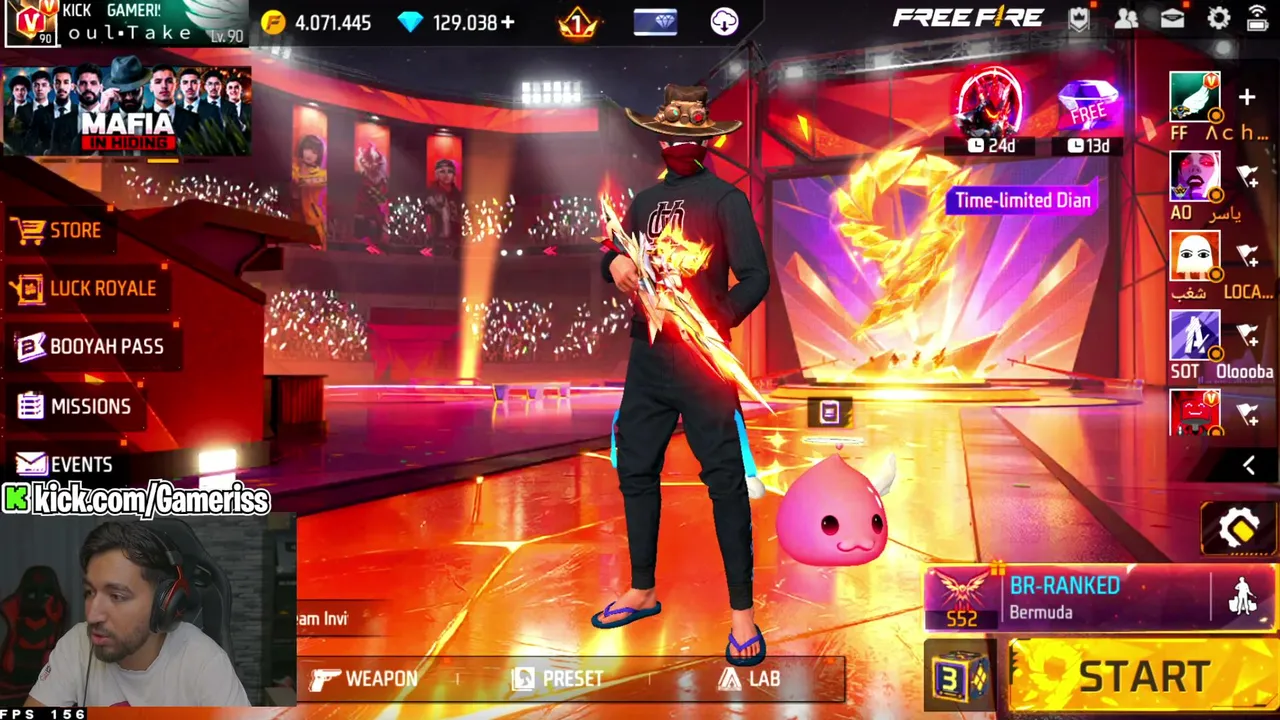 Gameriss live